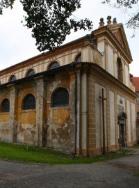 Klášter Plasy - původně konventní kostel Nanebevzetí Panny Marie