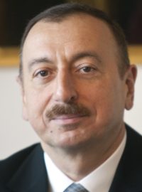Ázerbájdžánský prezident Ilham Alijev na návštěvě ČR