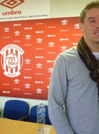 Kapitán fotbalové Zbrojovky Brno Petr Švancara