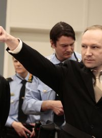 Anders Breivik před soudem