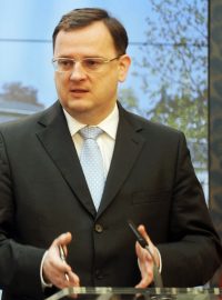 Premiér Petr Nečas (ODS)