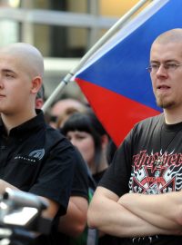 Extremisté se střetli na pražském Můstku