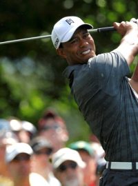 Tiger Woods během prvního kola Masters v americké Augustě