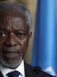 Zvláštní představitel OSN a Ligy arabských států pro Sýrii Kofi Annan