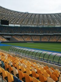 Fotbalové EURO 2012. Stadion v Kyjevě