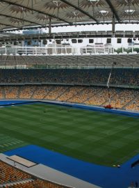 Fotbalové EURO 2012. Stadion v Kyjevě