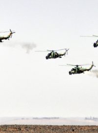 Vrtulníky syrské armády