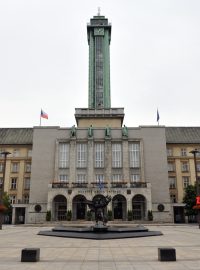 Radnice a magistrát v Ostravě