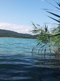 Pohled na jezero Wörthersee