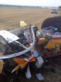 Nehoda rakouského letadla na Opavsku