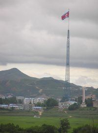 V demilitarizované zóně mezi Severní a Jižní Korejí