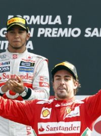 Fernando Alonso dojel ve Velké ceně Itálie třetí