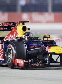 Velkou cenu Singapuru ovládl Sebastan Vettel