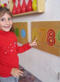 Děti se v přípravné třídě na Základní škole Jungmanova v Jihlavě učí i počítat