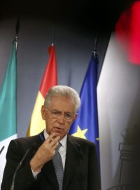 Italský premiér Mario Monti se nebojí vyslovení nedůvěry své vládě