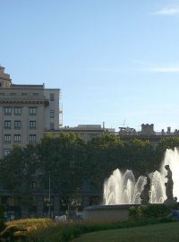 Náměstí Katalánska v Barceloně: místo, kde se odehrávají největší manifestace