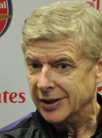 Trenér Arsenalu Arsene Wenger