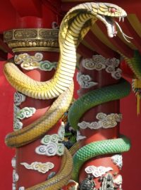 Hadí chrám v Malajsii