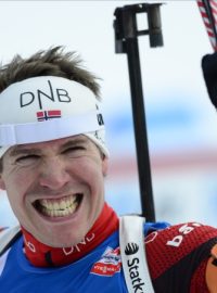 Vítěz Emil Hegle Svendsen z Norska