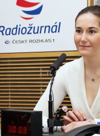 Šárka Záhrobská hostem Radiožurnálu