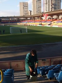 Stadion Republiky, možná poslední jeviště pro trenéra národního týmu Michala Bílka