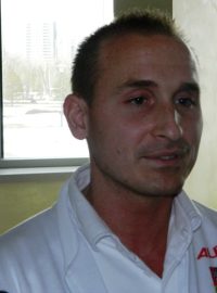 Tomáš Černý, kuchař českého daviscupového týmu, který doprovodil do Astany