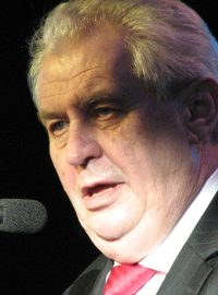 Na galavečeru promluvil i prezident Miloš Zeman