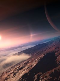 Exoplaneta. Ilustrační snímek.