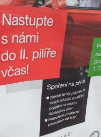 Reklamní kampaň k 2. pilíři důchodové reformy