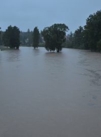 Malše v obcích Plav a Roudné