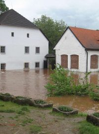 Povodeň v Ratibořicích - mlýn
