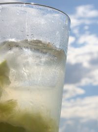 Voda s citronem (ilustrační foto)