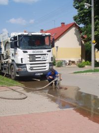 Úklidové práce Zálezlice, čistění kanalizace