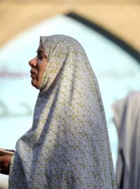 Muslimské ženy při modlitbě