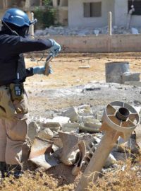 Případ možného chemického útoku přímo na damašských předměstích vyšetřují inspektoři OSN