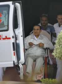 Svržený egyptský prezident Husní Mubarak