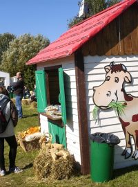 Dožínkový festival ovládl farmu ve Vysoké Libyni
