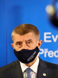 Premiér Andrej Babiš (ANO) po jednání Evropské rady o rozpočtu