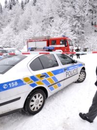 Policisté vyšetřují havárii nákladní lanovky ve Špindlerově Mlýně na Trutnovsku