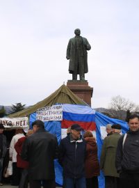 Obyvatelstvo Krymu je rozdělené. Části chce Rusku, další zůstat s Ukrajinou