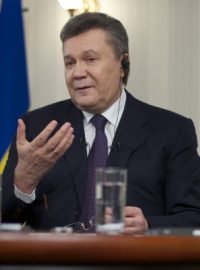 Janukovyč ve svém posledním veřejném vystoupení vyjádřil lítost nad ruskou anexí Krymu