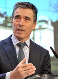 Anders Fogh Rasmussen v Praze