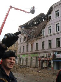 Vídeň - výbuch domu