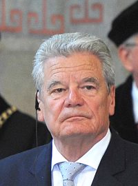 Joachim Gauck na slavnostním shromáždění, Univerzita Karlova