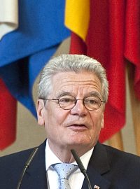 Joachim Gauck na slavnostním shromáždění, Univerzita Karlova