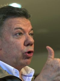 Kolumbijský prezident Juan Manuel Santos