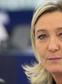 Šéfka francouzské krajně pravicové Národní fronty Marine Le Penová