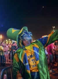 Brazilské fanoušky pohltilo fotbalové šílenství (ilustrační foto)
