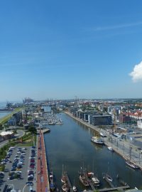 Německý přístav Bremerhaven