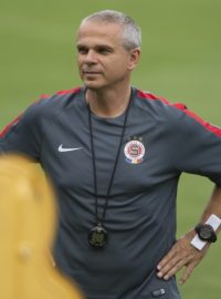 Trenér Sparty Vítězslav Lavička chce se svým týmem postoupit do Ligy mistrů